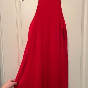 Elegant Red Women's Dress